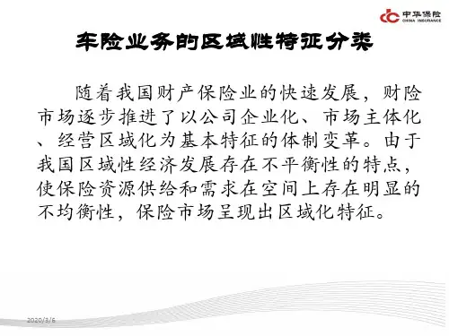 车险市场分析与发展