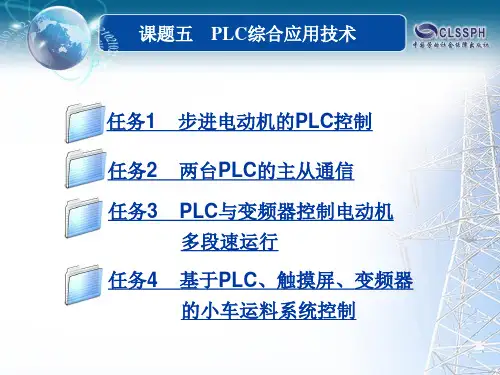 课题五 PLC综合应用技术