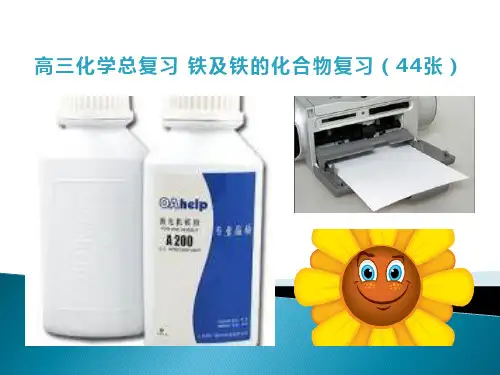 高三化学一轮复习《铁及铁的化合物》PPT课件