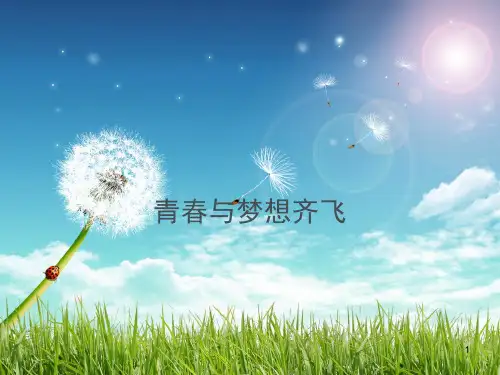 激扬青春-放飞梦想ppt课件