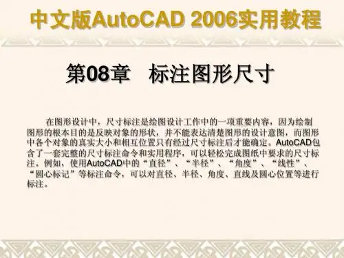 CAD教学课件--标注图形尺寸,标注必看