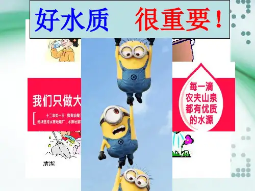 第一章水质理化检验绪论
