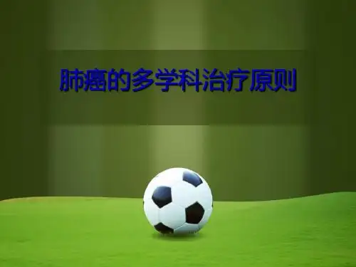 肺癌的多学科治疗原则