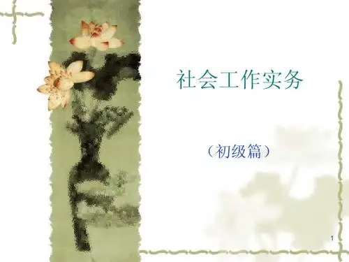社会工作实务