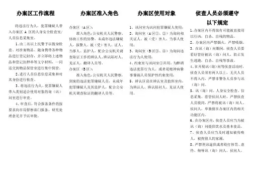 公安侯问室使用管理制度