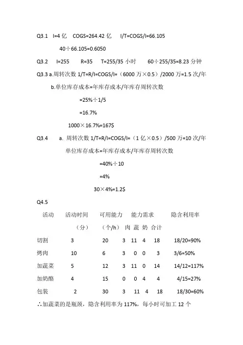 运营管理