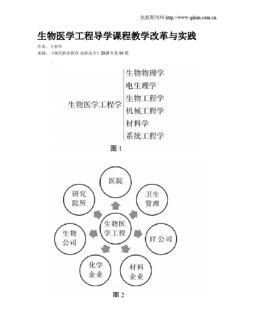 生物医学工程导学课程教学改革与实践