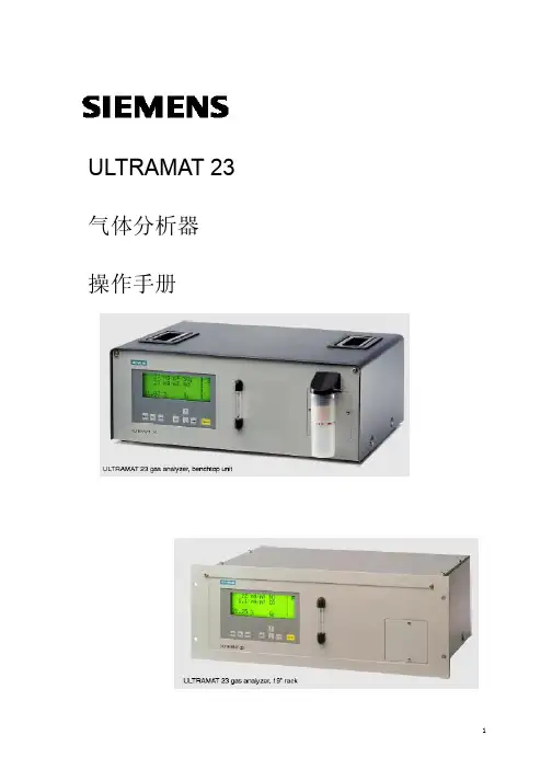 ULTRAMAT 23 气体分析器