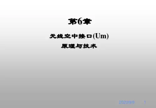 【课件】GSM-R(GSM-Railway)__第6章 空中接口