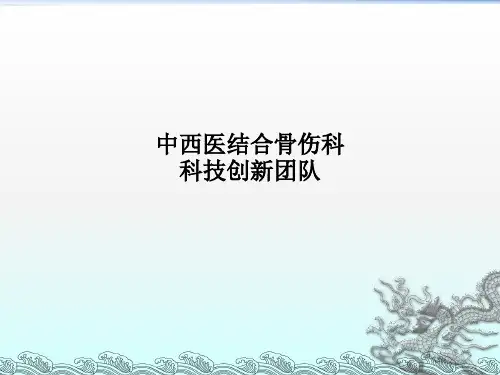 中西医结合骨伤科科技创新团队