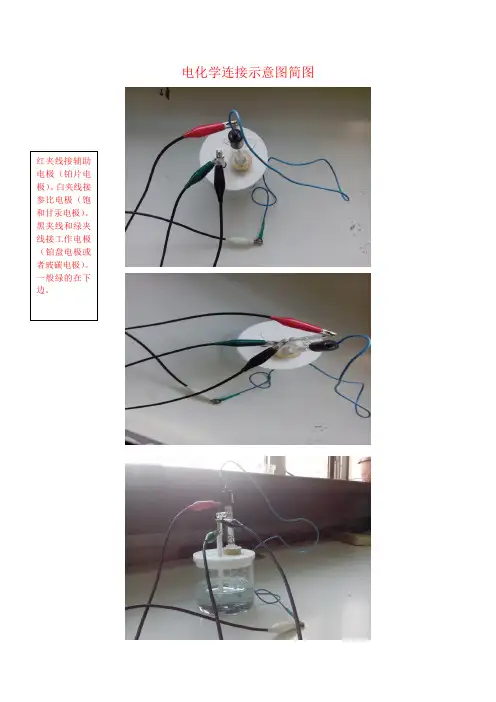 电化学链接示意图简图