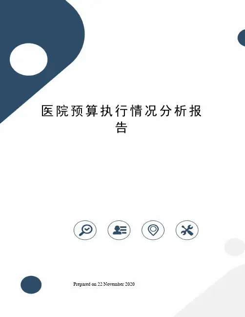 医院预算执行情况分析报告
