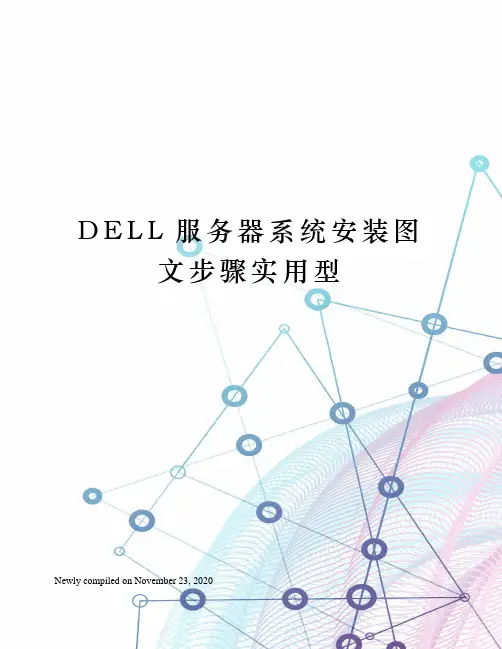 DELL服务器系统安装图文步骤实用型
