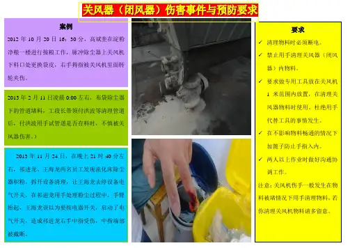 关风器机械伤害图片