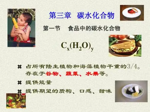 第三章 碳水化合物-2014