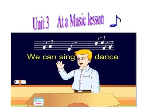 英语五年级下牛津苏教版 Unit 3 At a Music lesson