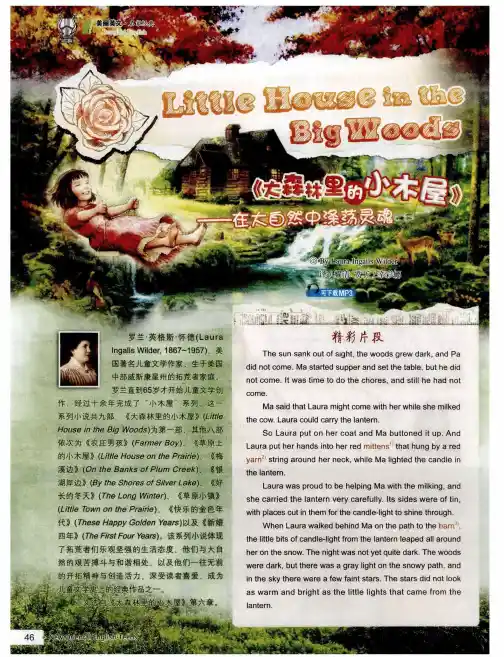 《大森林里的小木屋》——在大自然中涤荡灵魂