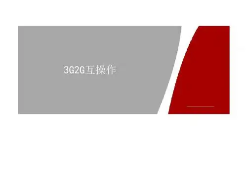 3G2G互操作