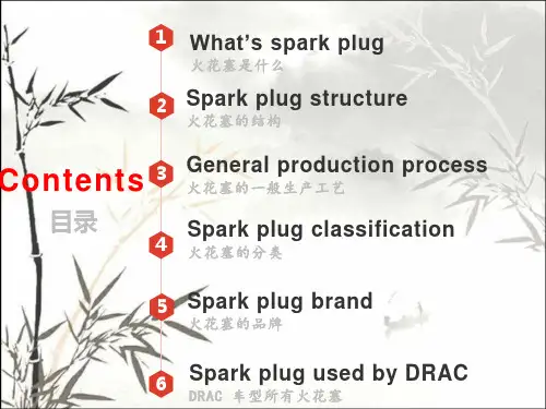 汽车火花塞介绍 PPT