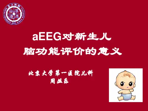 aEEG对新生儿脑功能监测意义知识讲解