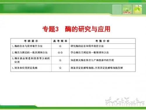 2015届新课标高考生物总复习配套课件：选修1-3
