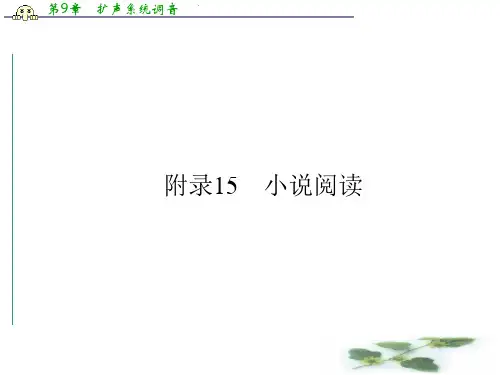 高考语文一轮复习(人教)精品课件附录15