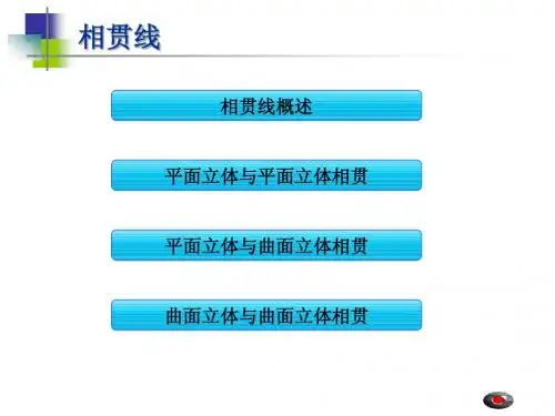 相贯线