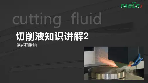 切削液使用与选择标准