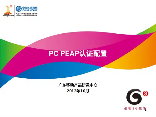 PC PEAP配置