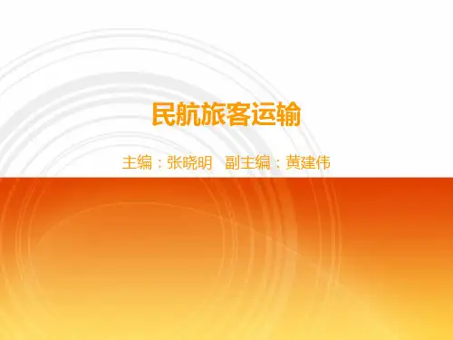 民航旅客运输第七章