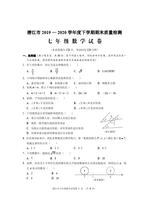 七年级数学试卷