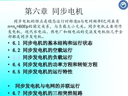 同步电机PPT课件