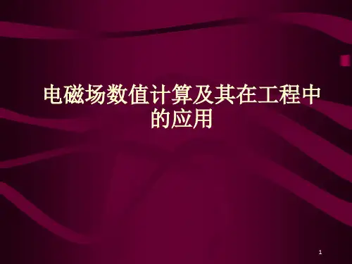 电磁场数值计算方法_工程电磁场讲义