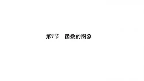 2019届高三数学一轮复习人教B版(理科)全国通用课件 2.7函数的图象