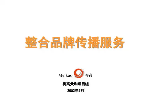 整合品牌传播服务1