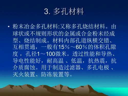 多孔材料