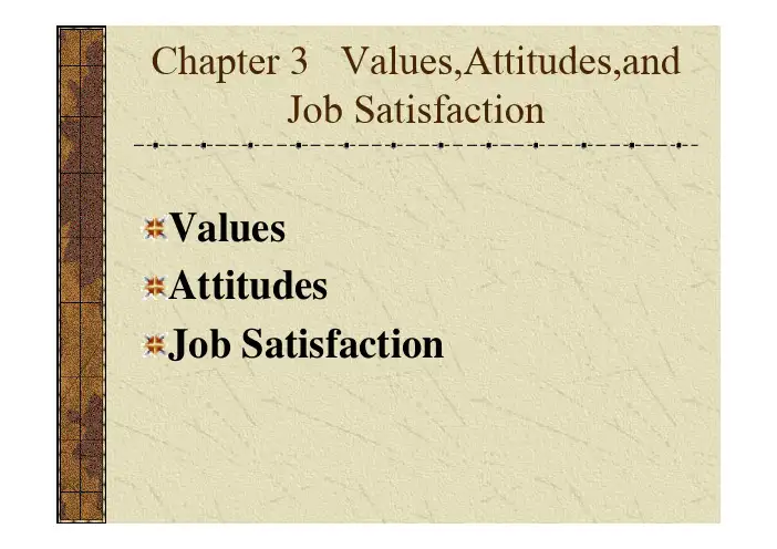 Chapter_3组织行为学