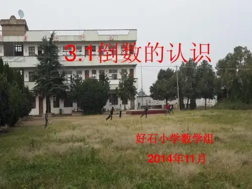3.1 倒数的认识
