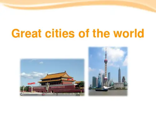 《Great cities of the world》精美版课件