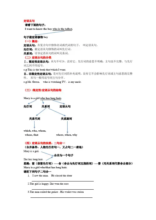 中考英语 定语从句讲解