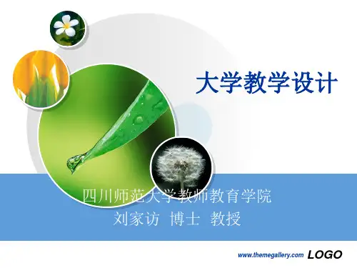 大学教学设计