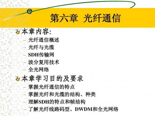 第六章 光纤通信