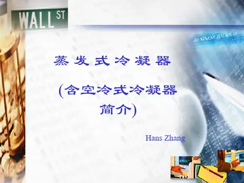 蒸发式冷凝器