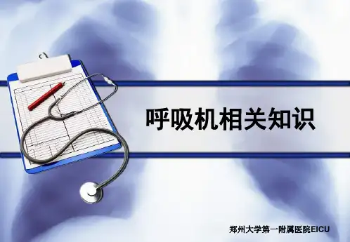 呼吸机基础知识1