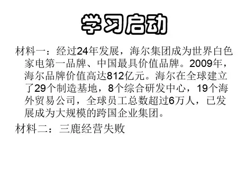 高一政治公司的经营(1)(整理2019年11月)