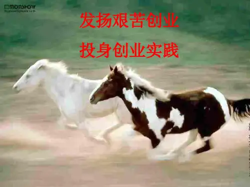 发扬艰苦奋斗的精神旧人教版PPT课件