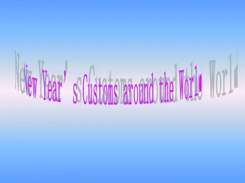 New Year's