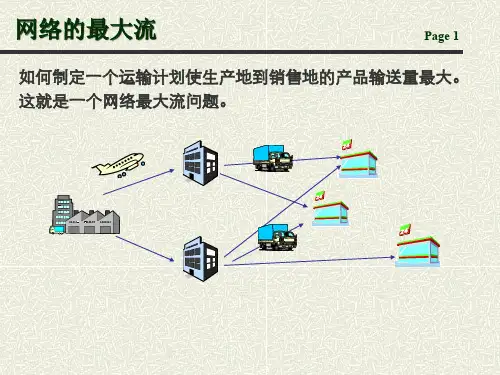 运筹学最大流.ppt