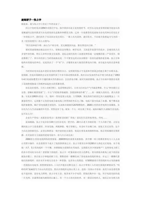 凌海张占宇
