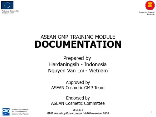 GMP_Documentation_module